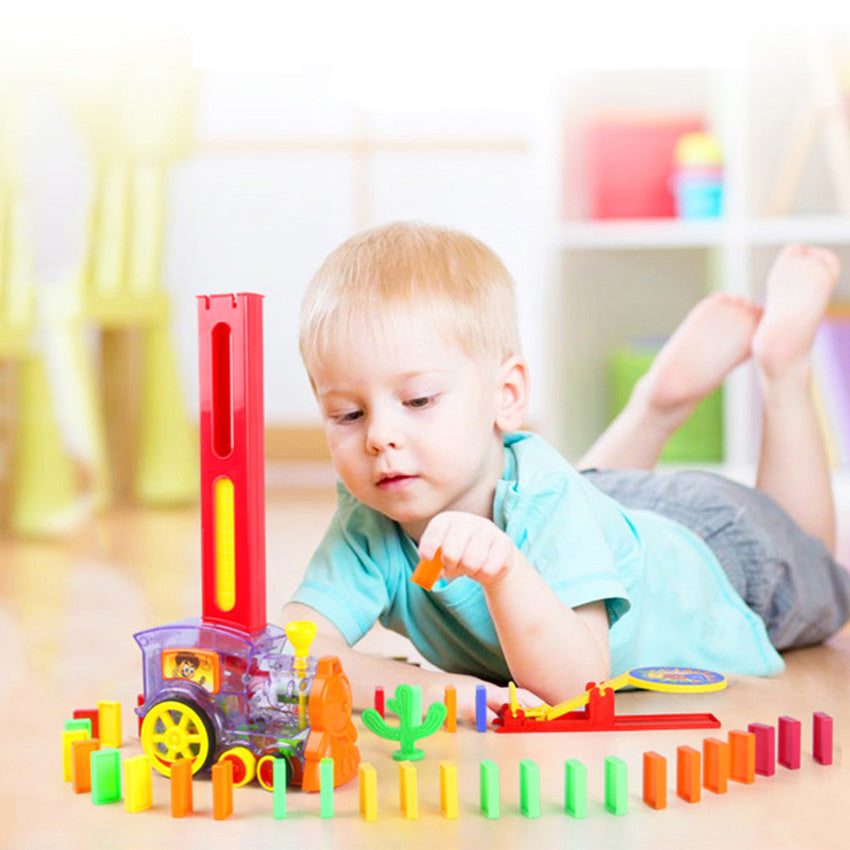 Juguete Tren Domino Para Niños